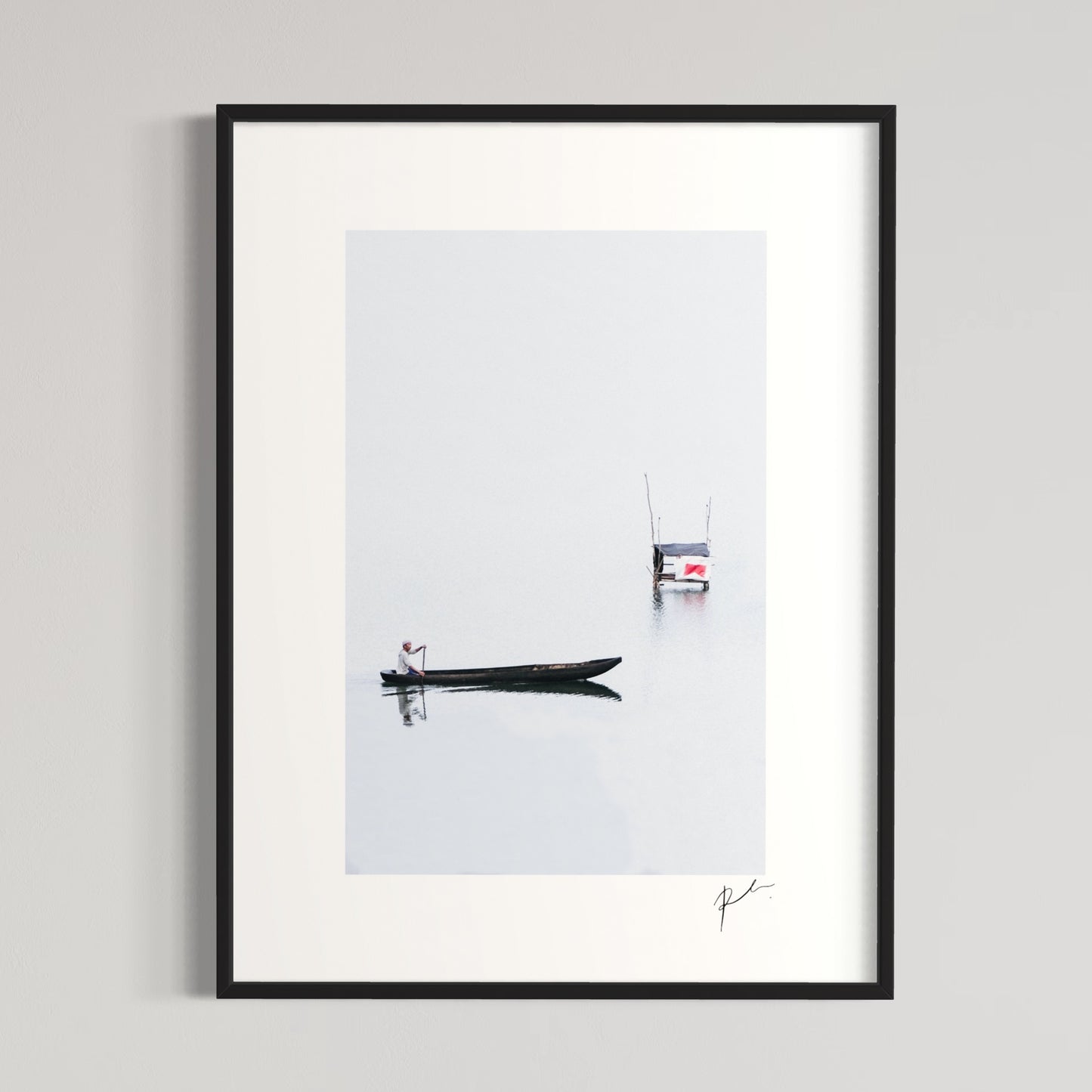 Fisherman - Framed Print