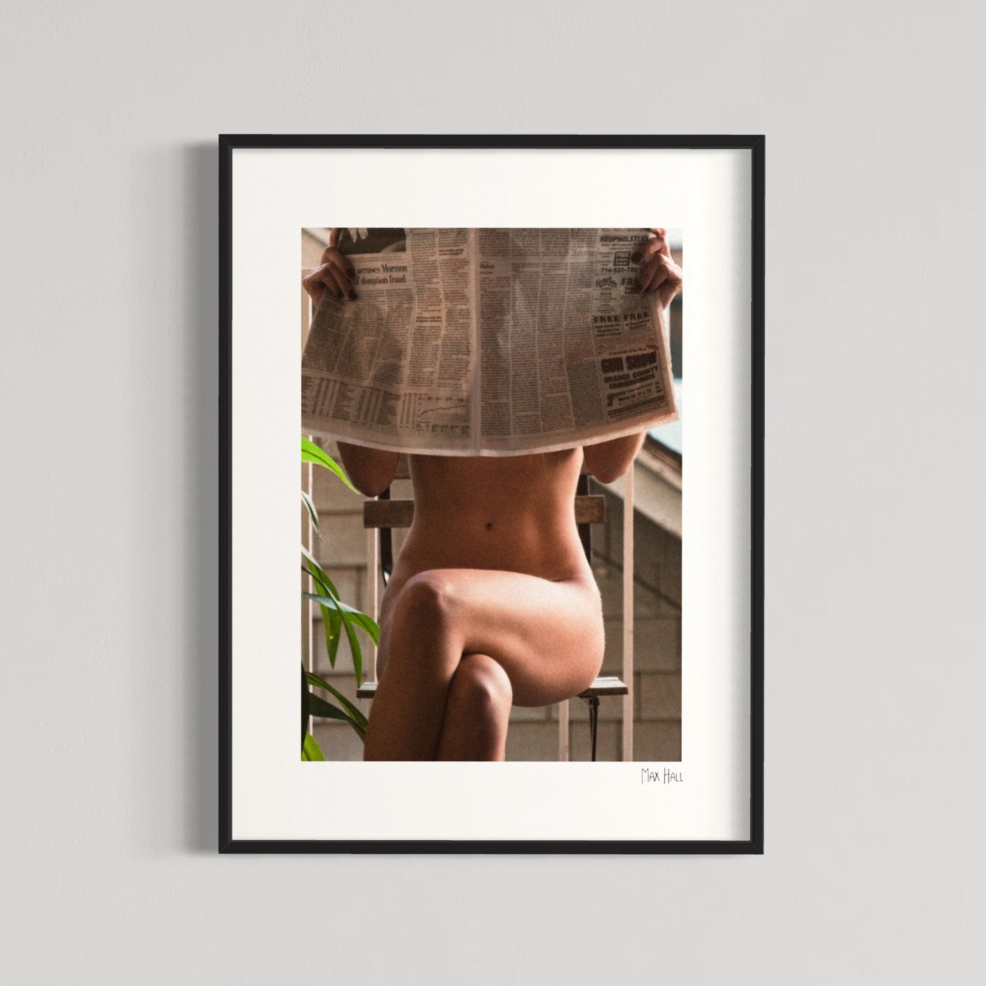 Current Events - Framed Print