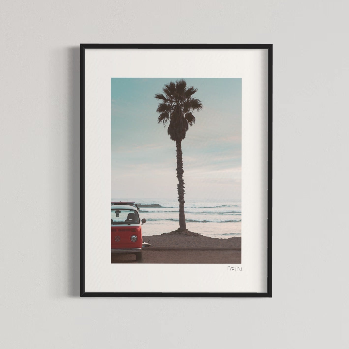 Slow Van Fast Times - Framed Print