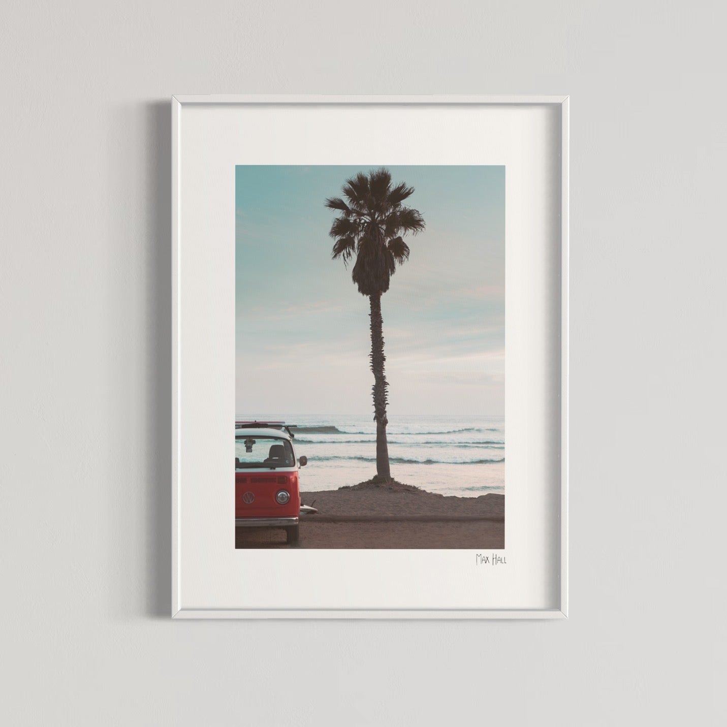 Slow Van Fast Times - Framed Print