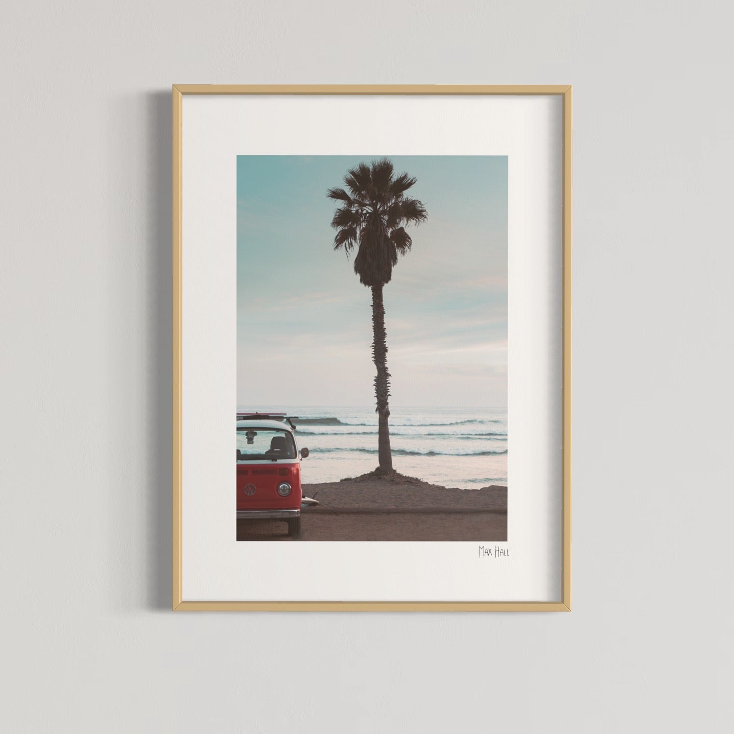 Slow Van Fast Times - Framed Print