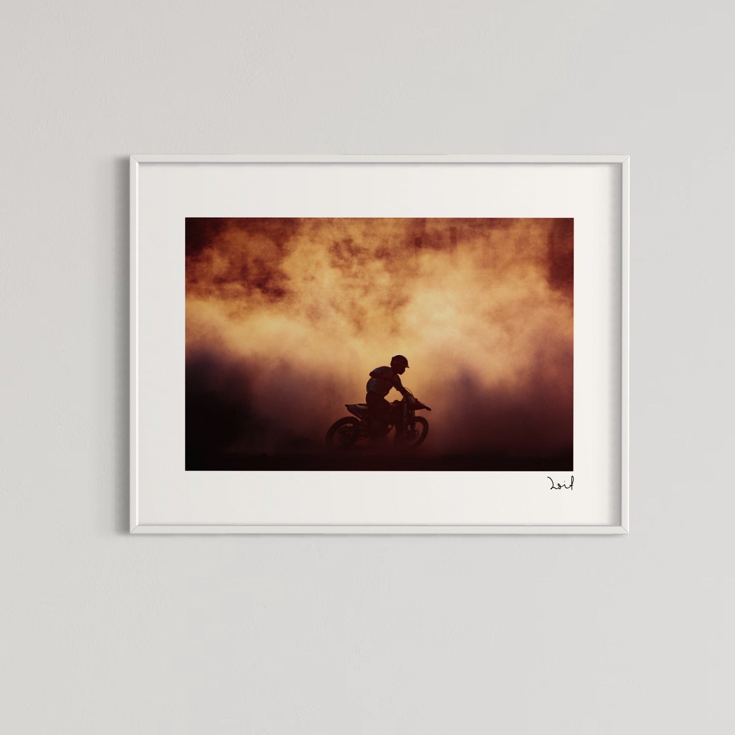 Storm Rider - Framed Print