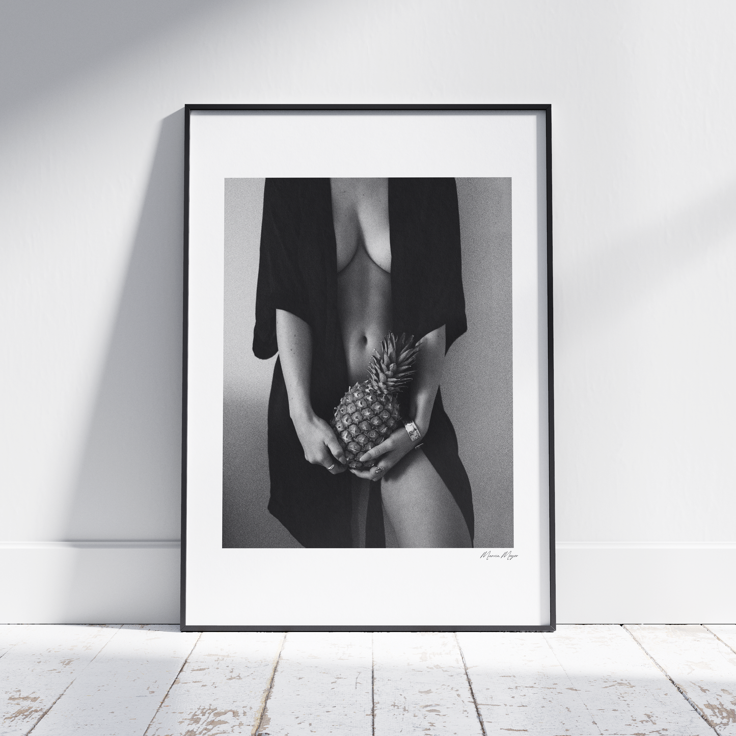 Pineapple - Framed Print