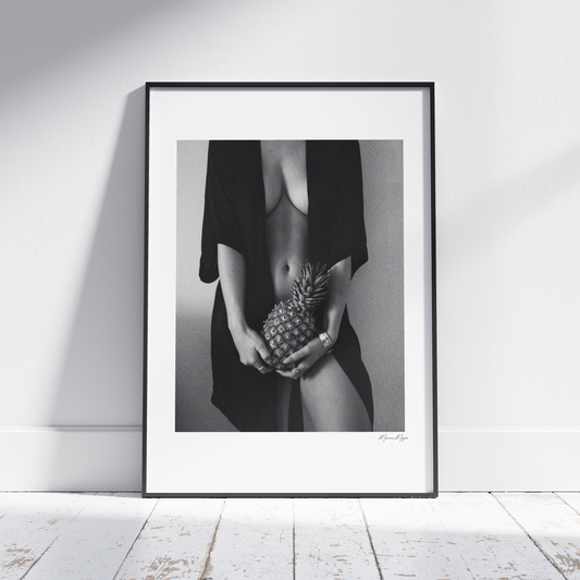 Pineapple - Framed Print