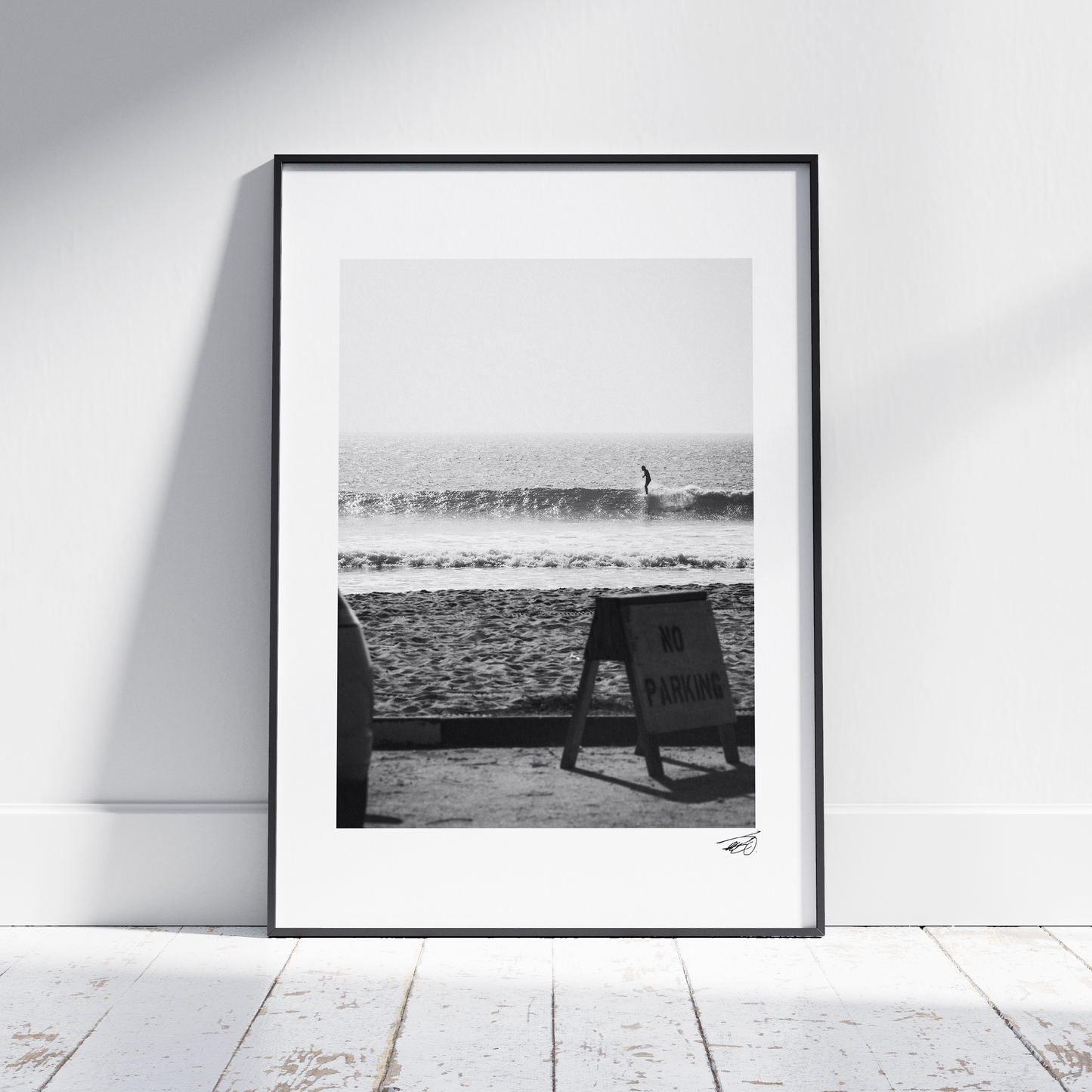 No Parking - Framed Print