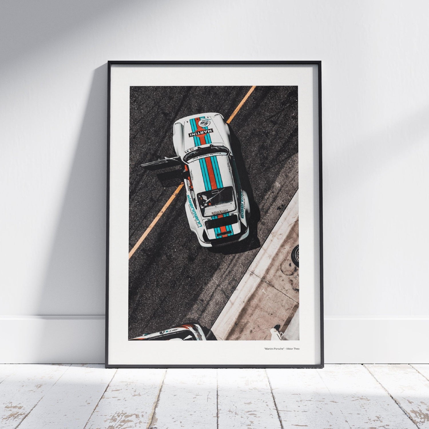 Martini Porsche - Framed Print - walprints.com